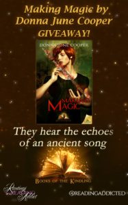 Signed Making Magic Trade Paperback Giveaway by @donnajunecooper